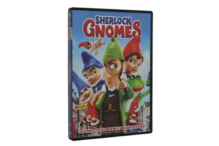 Wholesale Sherlock Gnomes DVD Movie Fun Adventure Comedy Series Film DVD For Kids