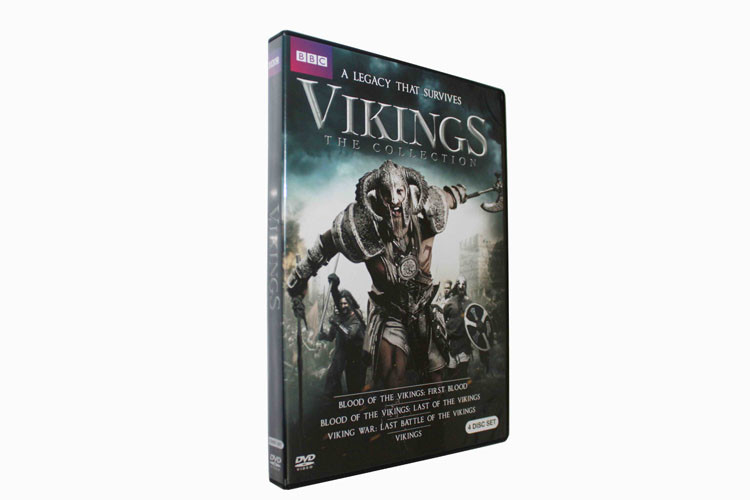 Wholesale Vikings Collection DVD TV Show Action Adventure Thriller Bloody War TV Series DVD