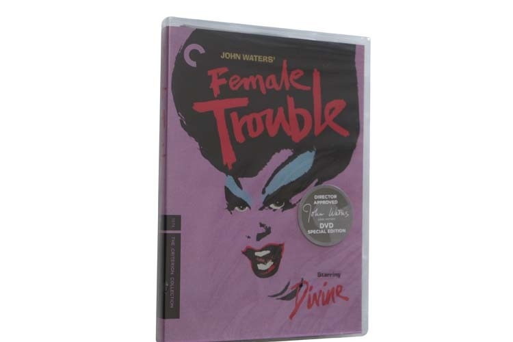 Wholesale DVD Female Trouble The Criterion Collection DVD Movie Comedy Series Film DVD