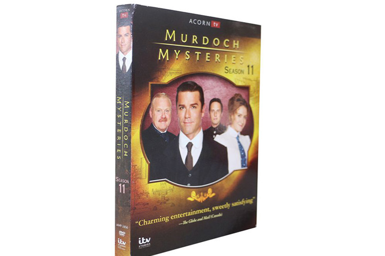 Murdoch Mysteries Series 11 DVD Movie & TV Series Mystery Thriller Drama DVD For Family