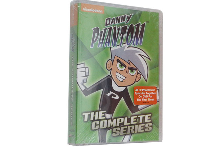 Danny Phantom The Complete Series Box Set DVD Animated Movie Action Adventure Sci-fi Series Film DVD Wholesale