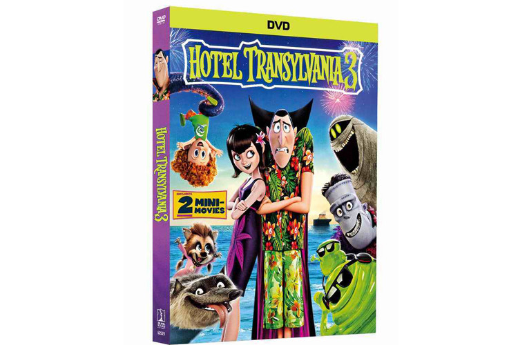 Hotel Transylvania 3 DVD Comedy Adventure Animation Movie DVD Brand New Sealed For Kids & Family US/UK Edition