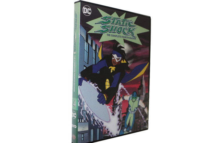 Static Shock Season 4 DVD Movie TV Show Action Adventure Sci-fi Seriies Anime DVD