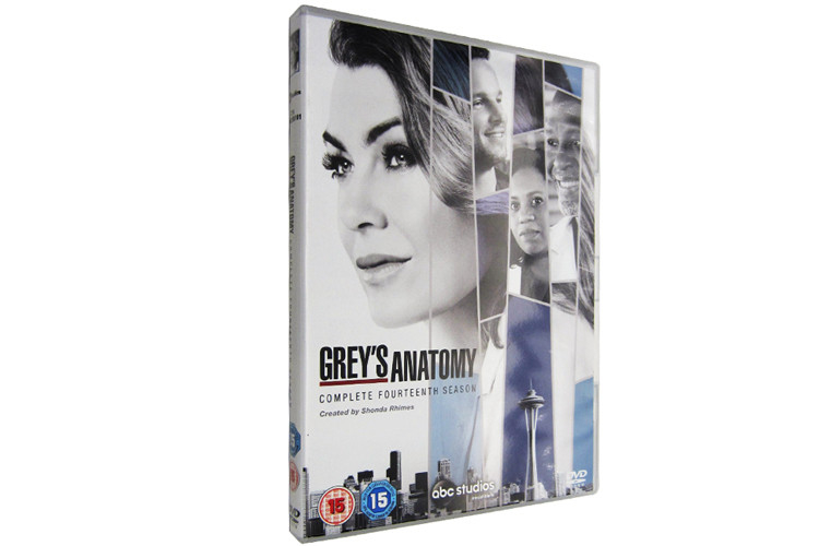 New Release Grey's Anatomy Season 14 DVD Movie The TV Show Series DVD UK Edition