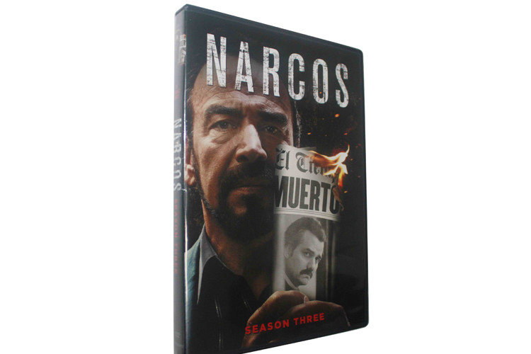 Narcos Season 3 DVD Latest Movie TV Crime Action Series DVD For Family US/UK Edition