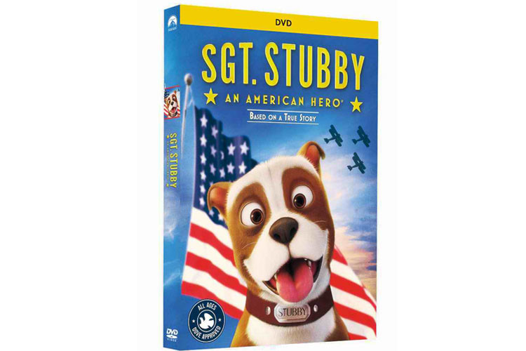 Sgt. Stubby An American Hero DVD Movie Adventure War Series Animation Film DVD For Family Kids