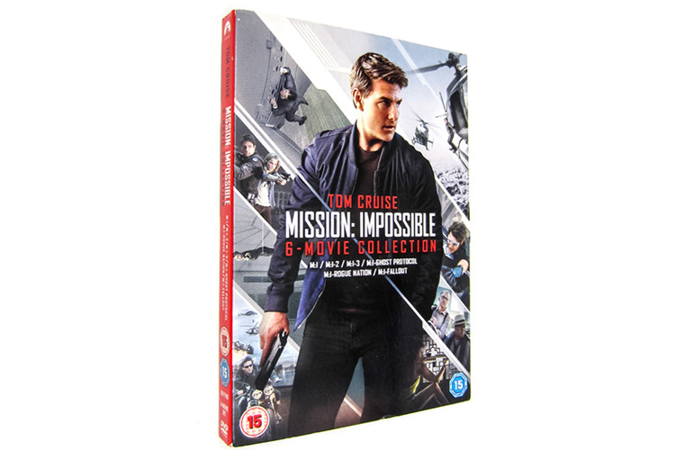 Mission Impossible 6 Movie Collection DVD Action Adventure Mystery Thrillers Series Movie DVD UK Edition