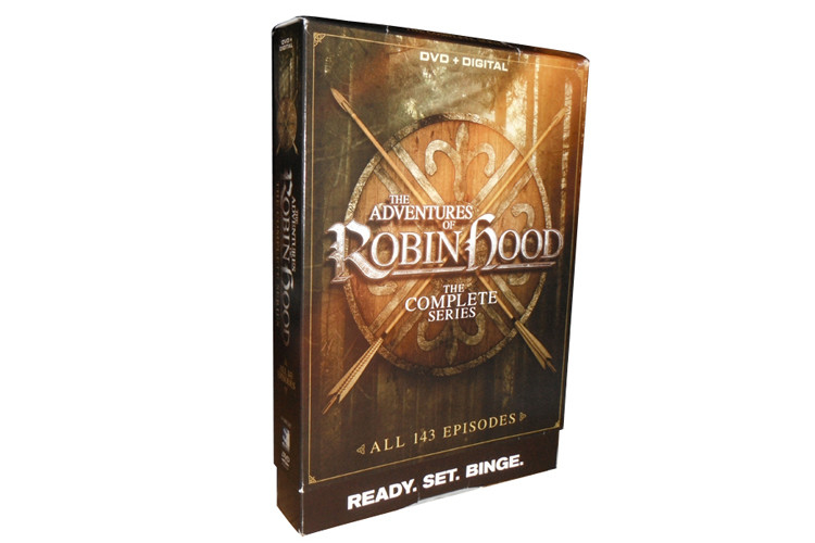 The Adventures of Robin Hood The Complete Series Set DVD TV Show Action Adventure Drama Series DVD