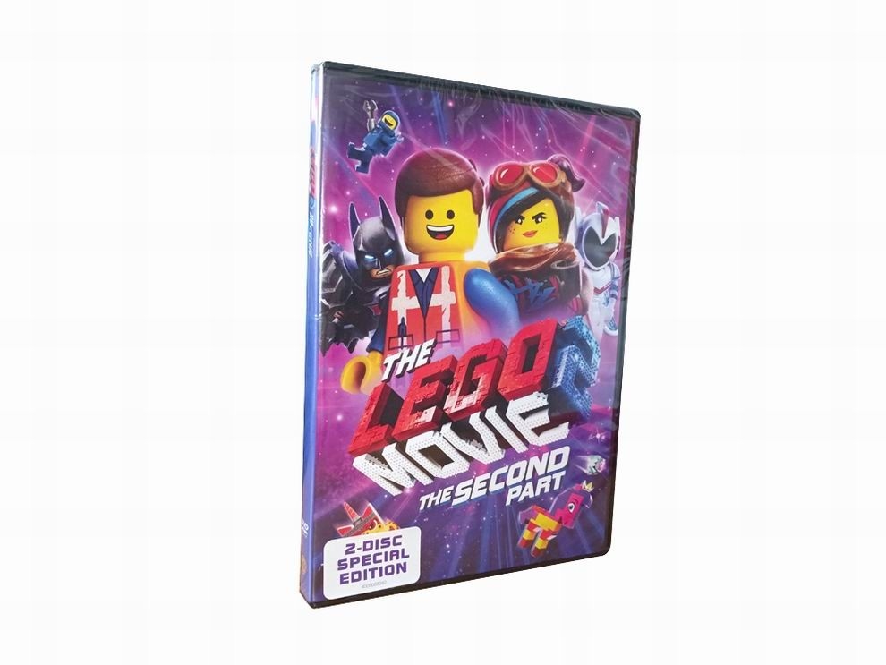 The Lego Movie 2 The Second Part DVD Movie Action Adventure Series Animation Movie DVD