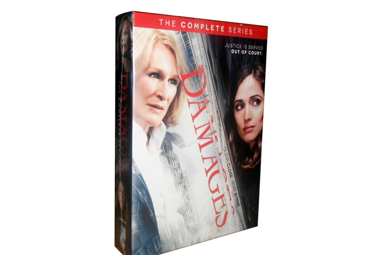 The Damages The Complete Series Box Set DVD 2019 Suspense Drama TV Series DVD