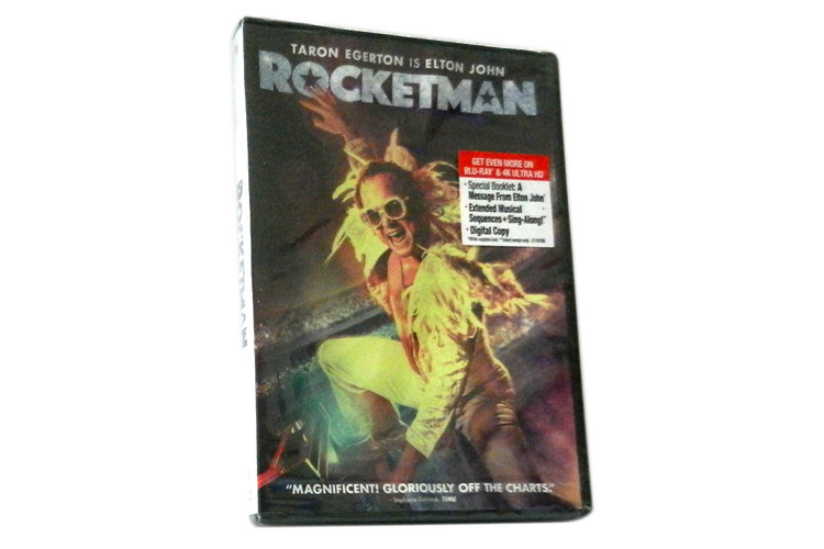 Rocketman DVD Movie Wholesale 2019 Drama Series Movie DVD For Family