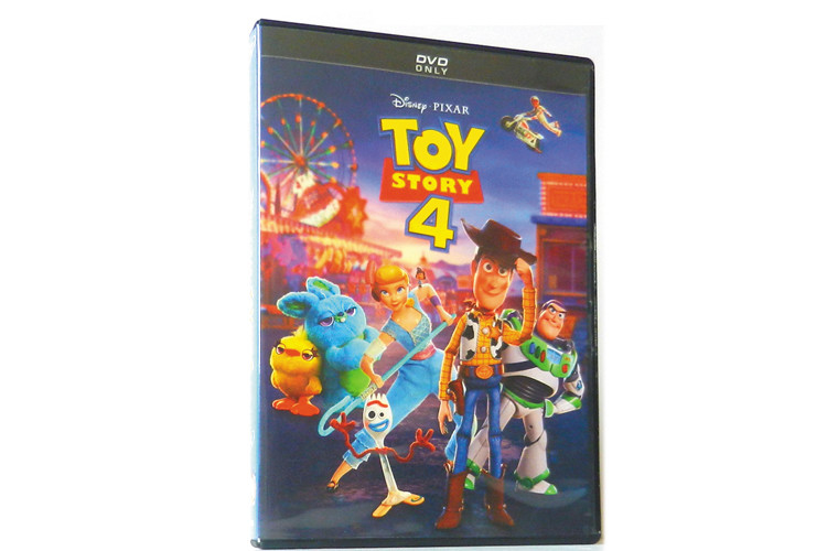 TOY STORY 4 DVD 2019 Popular Cartoon Movie Comedy Adventure Series Animation DVD For Family kids