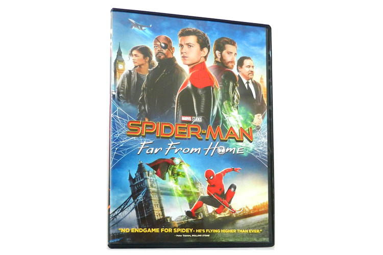 Spider-Man Far from Home DVD Movie 2019 Action Adventure Sci-fi Series Film DVD