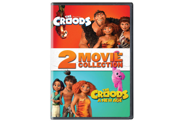 The Croods 2-Movie Collection DVD 2021 Action Adventure Conedy Series DVD Movie Wholesale