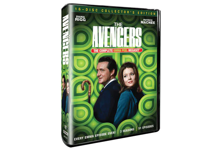 The Avengers: The Complete Emma Peel Mega Set DVD Mystery Thrillers TV Series DVD Wholesale