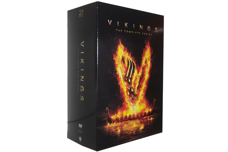 Vikings Season 1-6 The Complete Series Set DVD 2022 Newest Movie TV Series DVD Action Adventure DVD Wholesale