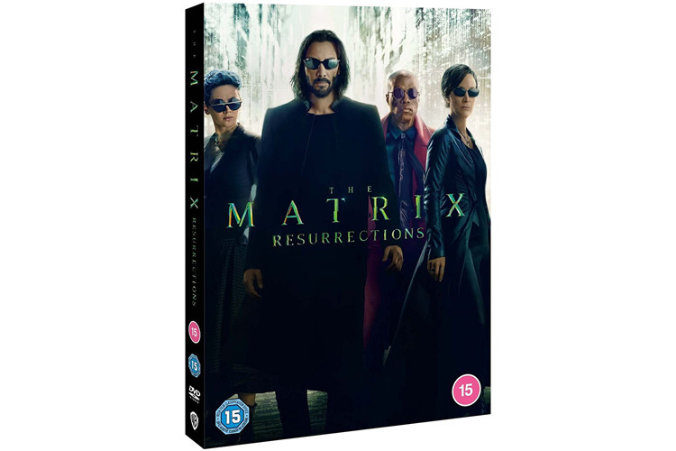 The Matrix Resurrections DVD Movie UK Edition 2022 New  Action Adventure Science Fiction Series Film DVD Region 2