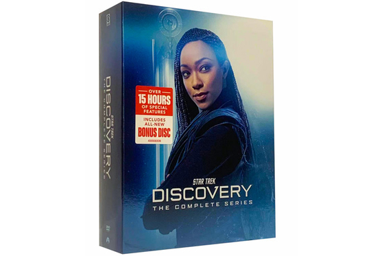 Star Trek Discovery Season 1-5 The Complete Series Set DVD 2024 Best Seller Adventure Sci-fi Drama TV Series DVD