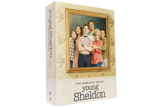 Young Sheldon Season 1-7 The Complete Series DVD Box Set Wholesale Comedy TV Series DVD