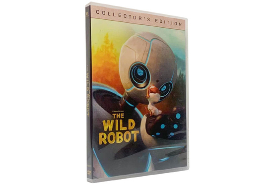 The Wild Robot DVD Adventure Sci-fi Series Movie Children's film DVD