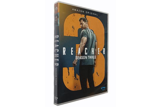 Latest TV Show DVD USA REACHER Season 3 DVD Action Suspense New Season DVD Release Wholesale