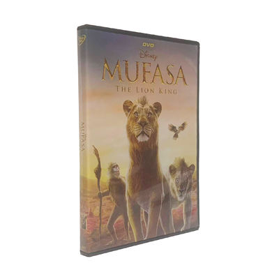 Mufasa The Lion King DVD 2024 Adventure Series Animation Movie DVD For Family